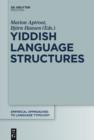 Image for Yiddish Language Structures