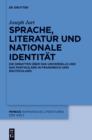Image for Sprache, Literatur und nationale Identitat: Die Debatten uber das Universelle und das Partikulare in Frankreich und Deutschland : 58