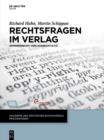 Image for Rechtsfragen im Verlag: Urheberrecht, Verlagsrecht &amp; Co