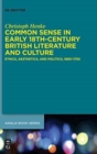 Image for Common Sense in Early 18th-Century British Literature and Culture