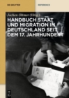 Image for Handbuch Staat und Migration in Deutschland seit dem 17. Jahrhundert