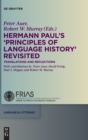 Image for Hermann Paul&#39;s &#39;Principles of language history&#39; revisited  : translations and reflections