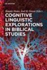 Image for Cognitive Linguistic Explorations in Biblical Studies