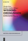 Image for Wissens-Ordnungen: Zu einer historischen Epistemologie der Literatur