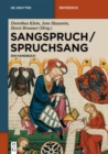 Image for Sangspruch / Spruchsang