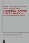 Image for Reading Roman declamation: the declamations ascribed to Quintilian