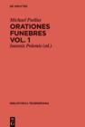 Image for Orationes funebres. Volumen 1.