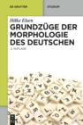 Image for Grundzuge der Morphologie des Deutschen