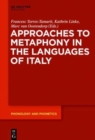 Image for Approaches to metaphony in the languages of Italy