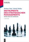 Image for Instrumente des strategischen Managements: Grundlagen und Anwendungen