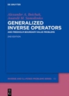Image for Generalized Inverse Operators