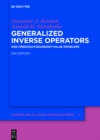 Image for Generalized inverse operators: with an introduction to Fredholm boundary-value problems