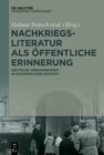 Image for Nachkriegsliteratur als offentliche Erinnerung: Deutsche Vergangenheit im europaischen Kontext