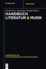 Image for Handbuch Literatur &amp; Musik
