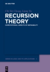 Image for Recursion theory: computational aspects of definability