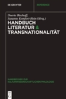 Image for Handbuch Literatur &amp; Transnationalitat : 7