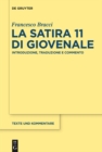 Image for La satira 11 di Giovenale: Introduzione, traduzione e commento