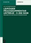 Image for Leipziger Praxiskommentar Untreue - &amp;#xA7; 266 StGB: Uberarbeitete und erganzte Sonderausgabe