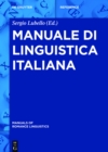 Image for Manuale di linguistica italiana