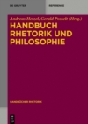 Image for Handbuch Rhetorik und Philosophie