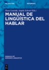 Image for Manual de linguistica del hablar : 28
