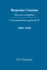 Image for Correspondance generale 1816-1818