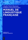 Image for Manuel de linguistique francaise : 8