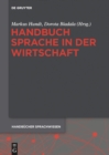 Image for Handbuch Sprache in der Wirtschaft