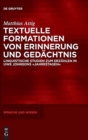 Image for Textuelle Formationen Von Erinnerung Und Ged?chtnis