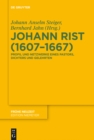 Image for Johann Rist (1607-1667): Profil und Netzwerke eines Pastors, Dichters und Gelehrten : 195