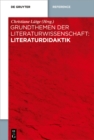 Image for Grundthemen der Literaturwissenschaft: Literaturdidaktik