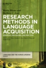 Image for Research methods in language acquisition  : principles, procedures, and practices