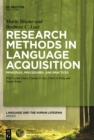 Image for Research Methods in Language Acquisition: Principles, Procedures, and Practices