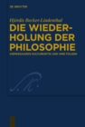Image for Die Wiederholung der Philosophie: Kierkegaards Kulturkritik und ihre Folgen : 32