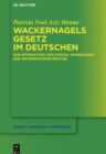 Image for Wackernagels Gesetz im Deutschen