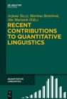Image for Recent Contributions to Quantitative Linguistics