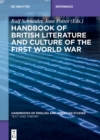 Image for Handbook of British Literature and Culture of the First World War