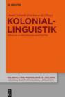 Image for Koloniallinguistik: Sprache in kolonialen Kontexten