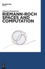 Image for Riemann-Roch spaces and computation