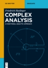 Image for Complex Analysis: A Functional Analytic Approach