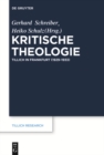 Image for Kritische Theologie: Paul Tillich in Frankfurt (1929-1933)