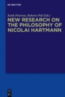 Image for New research on the philosophy of Nicolai Hartmann