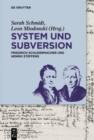 Image for System und Subversion : Friedrich Schleiermacher und Henrik Steffens