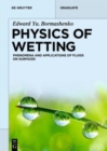 Image for Physics of Wetting