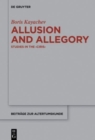 Image for Allusion and Allegory