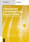 Image for Ordinary Differential Equations: Example-driven, Including Maple Code