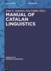 Image for Manual of Catalan Linguistics