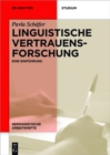 Image for Linguistische Vertrauensforschung: Eine Einfuhrung