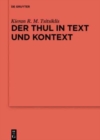 Image for Der Thul in Text und Kontext : Þulr/Þyle in Edda und altenglischer Literatur