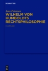 Image for Wilhelm von Humboldts Rechtsphilosophie